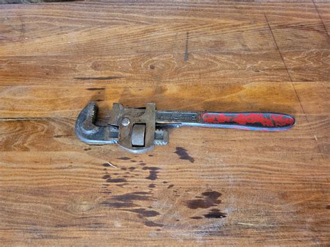 Vintage Drop Forged Steel Dunlap 14 Inch Plumber's - Etsy