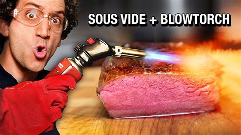 This is how to cook a steak sous-vide at a low temperature, using cheap stuff step by step. The ...
