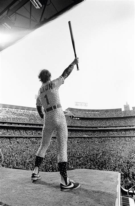 Elton John Baseball Salute, Dodger Stadium, 1975 | San Francisco Art ...