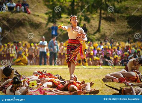 Igorot Girl Poses At The Flower Festival Parade Editorial Image | CartoonDealer.com #21626260