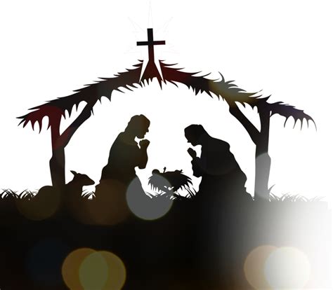 Bethlehem Nativity scene Nativity of Jesus Silhouette - Silhouette png download - 783*684 - Free ...