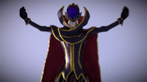 Medium - Code Geass, Zero - Download Free 3D model by Kayleigh.van.Niehoff [26bdeda] - Sketchfab