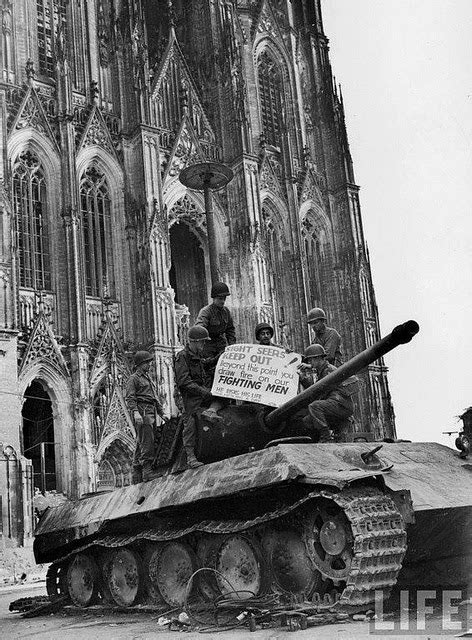 World War II in Pictures: Shootout at Cologne Cathedral