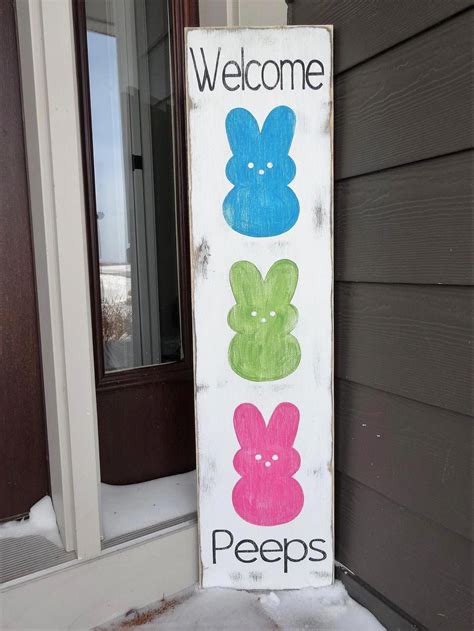 #easterdecor | Easter wood signs, Easter signs, Easter door decor