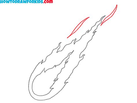 How to Draw a Fireball - Easy Drawing Tutorial For Kids