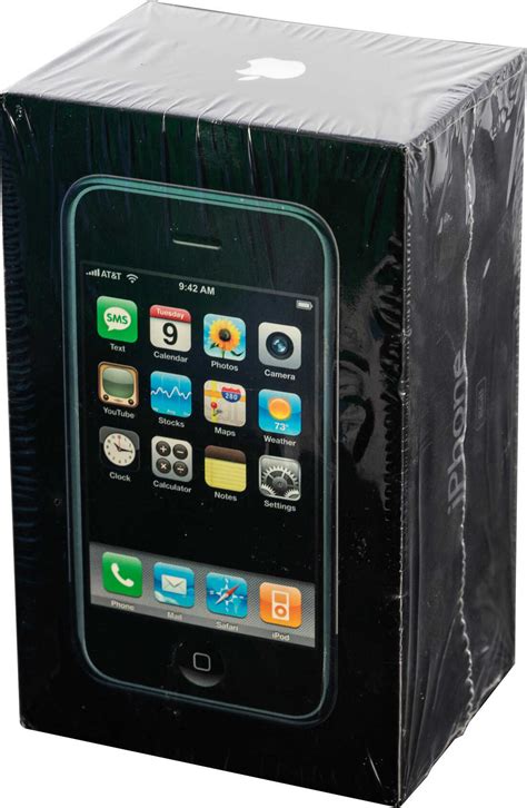 A first-gen 2007 iPhone fetches $63,000 at auction : NPR