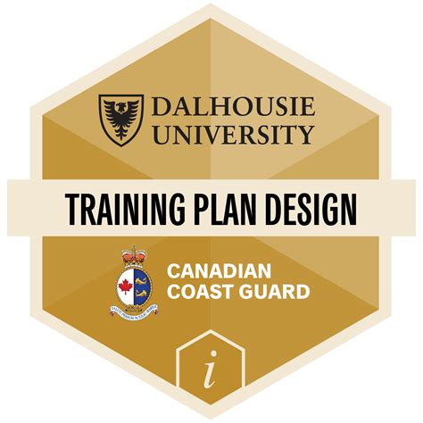 Training Plan Design - Canadian Coast Guard - Credly