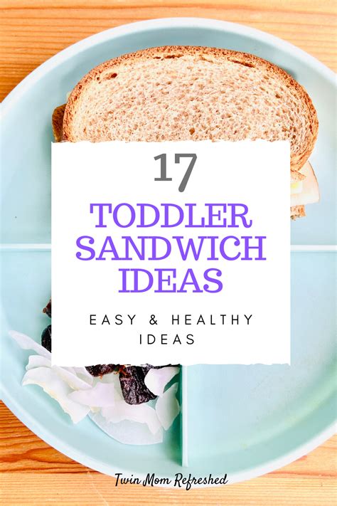 Toddler Sandwiches, Simple Sandwiches, Sandwiches For Lunch, Picky ...