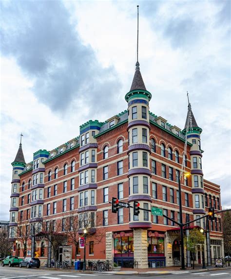 Antique Historic Hotel in Boise Idaho Idanha Editorial Photo - Image of ...