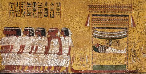 Tomb of Tutankhamun, Burial Chamber Painting by Egyptian History - Pixels