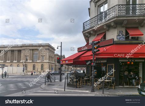 Typical Street Cafe Shop Paris Stock Photo 162759140 | Shutterstock