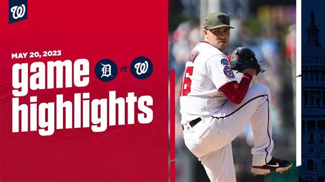 Tigers vs. Nationals Game Highlights (5/20/23) | MLB Highlights - YouTube