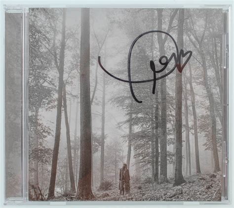 Taylor Swift Signed "Folklore" CD Album Cover (JSA) | Pristine Auction