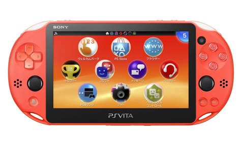 PS Vita Slim (Neon Orange) with Jak & Daxter - lagoagrio.gob.ec