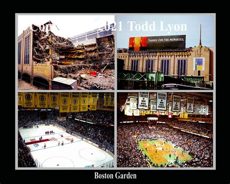 Boston Garden Arena FOUR Photos Celtic Bruins Demolition Massachusetts ...