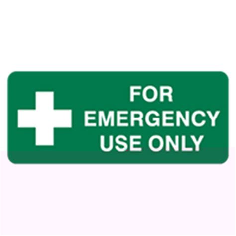 For Emergency Use Only