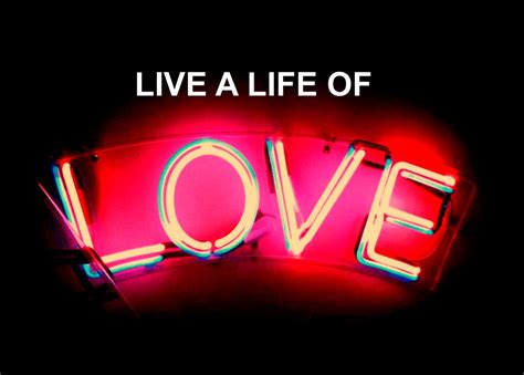 Live a Life of Love | David M Masters