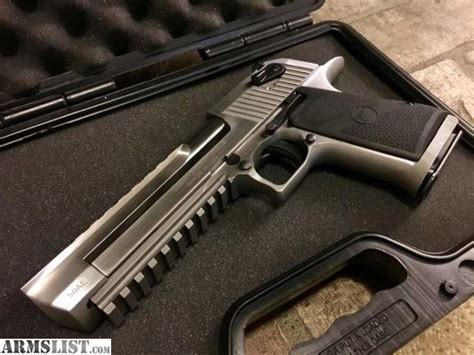 ARMSLIST - For Sale: Desert Eagle .50 cal Brushed Stainless