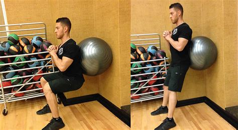 Ball Wall Squat – The Optimal You | Online Personal Trainers & Holistic Nutrition