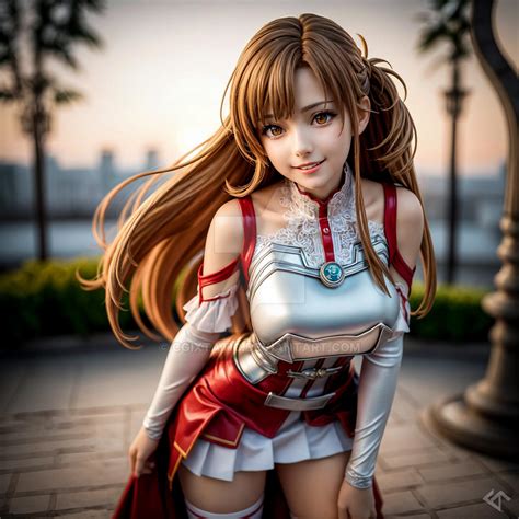 Yuuki Asuna -Sword Art Online by CGIXtatic on DeviantArt