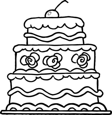 Lovely Wedding Cake Coloring Pages | Wedding coloring pages, Cupcake coloring pages, Coloring ...