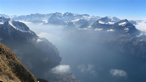 Lake Lucerne from Fronalpstock, Swiss Alps | Miguel Martín | Flickr