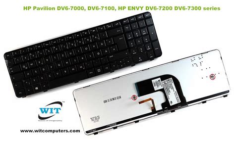 Laptop Keyboard or Keypad for HP Pavilion DV6-7000, DV6-7100, HP ENVY ...