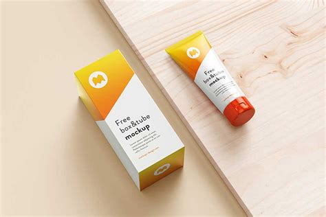 Download This Cosmetic Tube Packaging Mockup - Designhooks