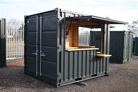 A New 10ft Shipping Container converted into a Mobile Coffee Shop in 2020 | Container coffee ...