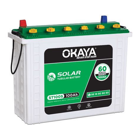 OKAYA 100AH SOLAR BATTERY - Solenergy