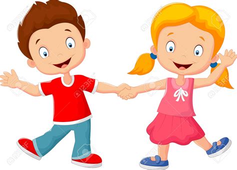 Children Holding Hands Clipart | Free download on ClipArtMag