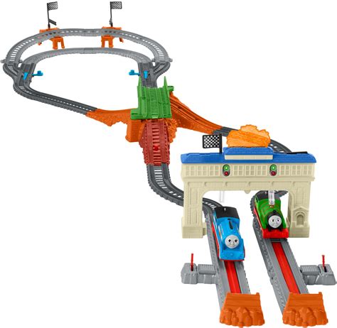 Fisher-Price Thomas Friends TrackMaster Motorized Railway Race Playset | eBay