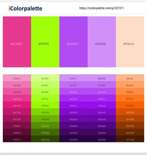 93 Latest Color Schemes with Negroni Color tone combinations | 2023 | iColorpalette