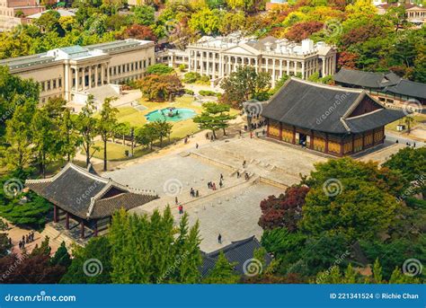 Junghwajeon, Main Hall Of Deoksugung, A Palace For Korea`s Royal Family In Joseon Dynasty In ...