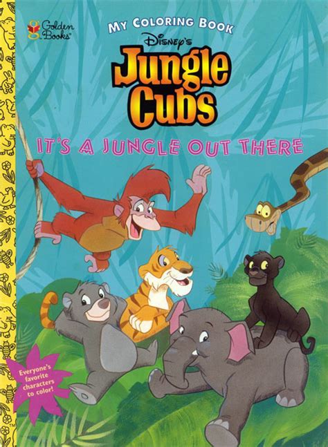 Jungle Cubs, Disney's It's a Jungle Out There | Coloring Books at Retro Reprints - The world's ...