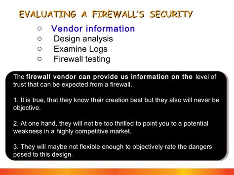 Firewall Penetration Testing