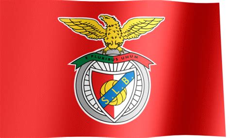 SL Benfica Fan Flag (GIF) - All Waving Flags