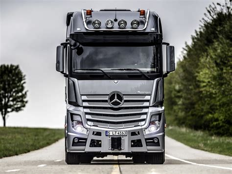 #2014 #4163 #actros #benz #mercedes #mp4 #semi #slt #tractor #1080P # ...