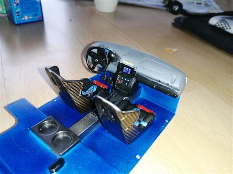 Interior of the rally car done! No problems so far : r/ModelCars