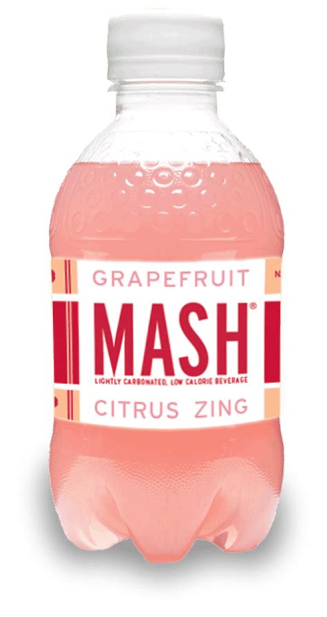 Mash Sparkling Fruit Drink 20 ounces-Pack of 15 (Grapefruit Citrus ...