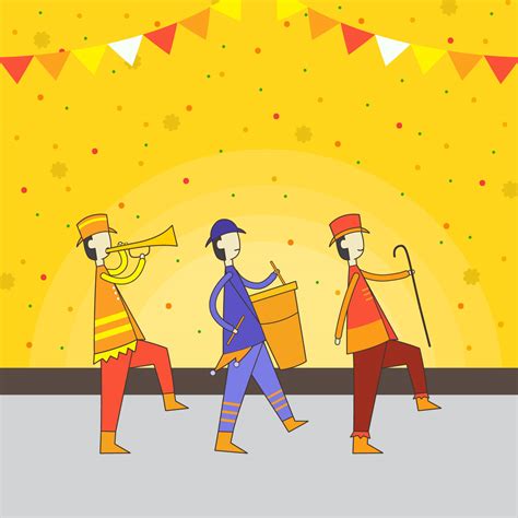 Parade Festival Vector Illustration 211717 Vector Art at Vecteezy