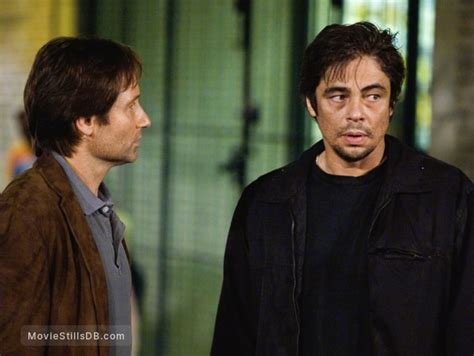 Things We Lost in the Fire - Publicity still of Benicio del Toro & David Duchovny