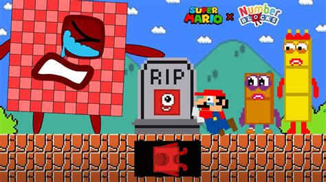 R.I.P Numberblocks 1, Mario and Numberblocks 100 Very Sad | Game Animation – Trends