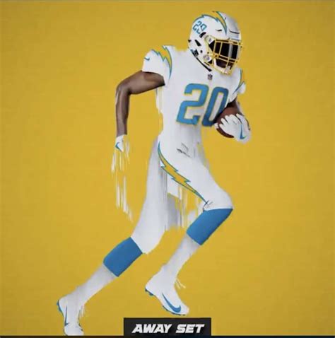 The Chargers declared their uniforms perfect, then changed them ...