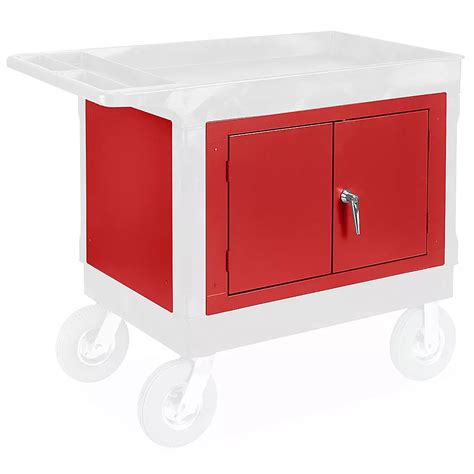 Cabinet Panels for Uline Utility Carts - Red H-8316R - Uline