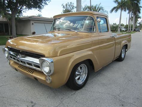 This Custom 1957 F-100 Is a Golden Beauty! - Ford-Trucks.com