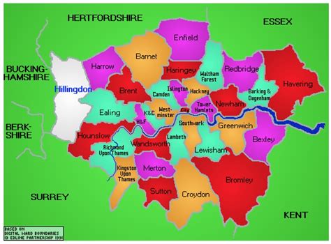 Regional Boundaries – British Schools Gymnastics Association