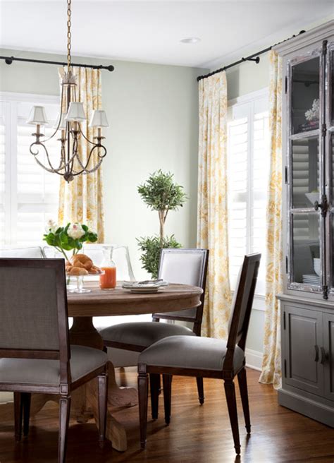 Dining Room Window Treatment Ideas | bE Home