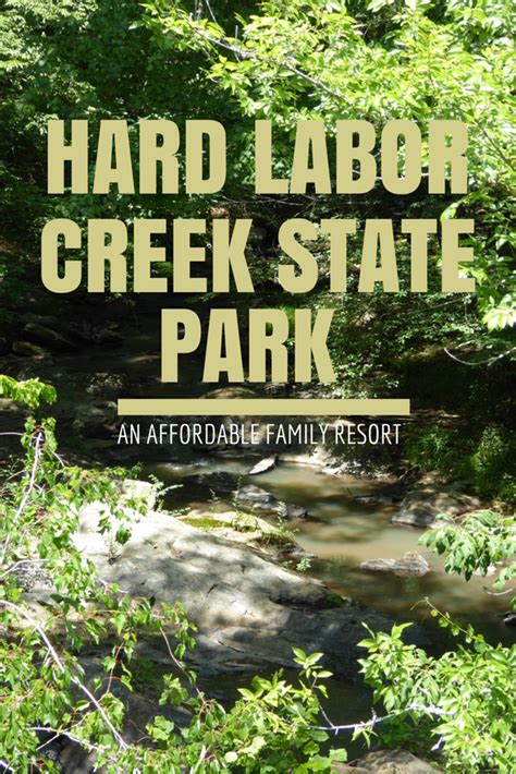 Hard Labor Creek State Park is like an affordable family resort ...