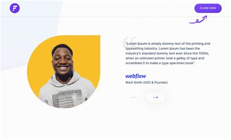 5 Best Webflow Testimonial Templates | Memberstack Blog